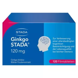 GINKGO STADA 120 mg Comprimés pelliculés, 120 pc