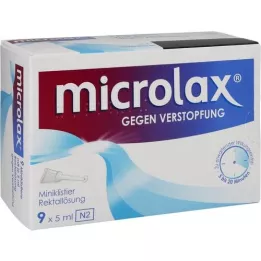 MICROLAX Solution rectale au clystère, 9X5 ml