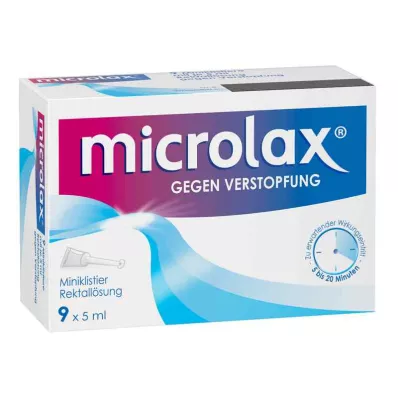MICROLAX Solution rectale au clystère, 9X5 ml