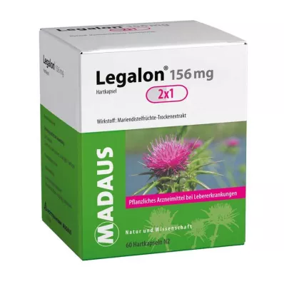 Legalon Madaus 156 mg capsules dures, 60 pc Legalon Madaus 156 mg capsules dures, 60 pc