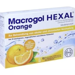 MACROGOL HEXAL Orange Plv.pour Lait en sachet, 10 pc