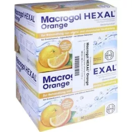 MACROGOL HEXAL Orange Plv.pour la fabrication dune solution à administrer, 100 pcs