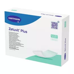 ZETUVIT Compresse absorbante Plus extra-résistante, stérile 15x20 cm, 10 pces