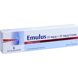 EMULUS 25 mg/g + 25 mg/g de crème, 30 g