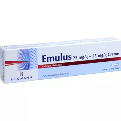 EMULUS 25 mg/g + 25 mg/g de crème, 30 g