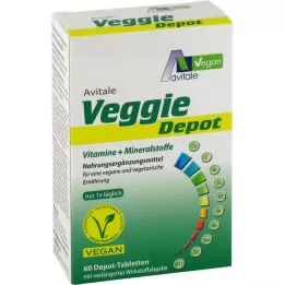 VEGGIE Comprimés de vitamines et minéraux Depot, 60 comprimés