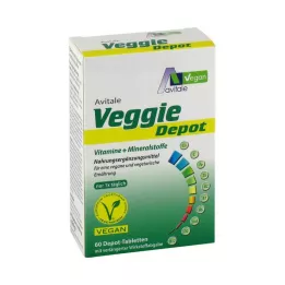 VEGGIE Comprimés de vitamines et minéraux Depot, 60 comprimés