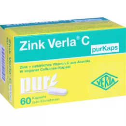 ZINK VERLA C purCaps, 60 capsules