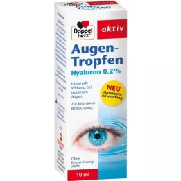 DOPPELHERZ Gouttes pour les yeux Hyaluron 0,2%, 10 ml