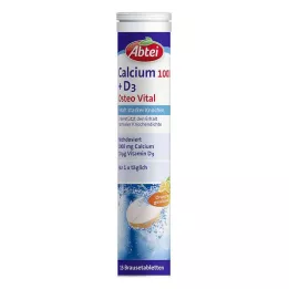ABTEI Calcium 1000+D3 Osteo Vital comprimés effervescents, 15 pc