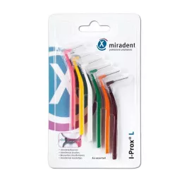 MIRADENT Brosse interdentaire I-Prox L assortie, 6 pces