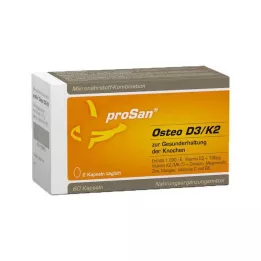 PROSAN Osteo D3/K2 capsules molles, 60 pc