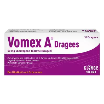 Vomex A® Dragées 50 mg, 10 pc Vomex A® Dragées 50 mg, 10 pc