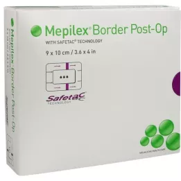 MEPILEX Border Post-OP Pansement adhésif 9x10 cm, 10 pces