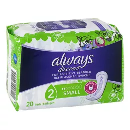 ALWAYS discreet Incontinence, petit modèle, 20 pièces