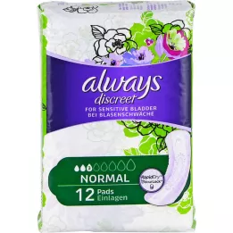 ALWAYS discreet Incontinence, 12 pièces