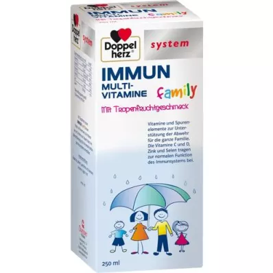 DOPPELHERZ Système immunitaire liquide family, 250 ml