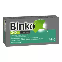 BINKO 240 mg Comprimés pelliculés, 30 pcs