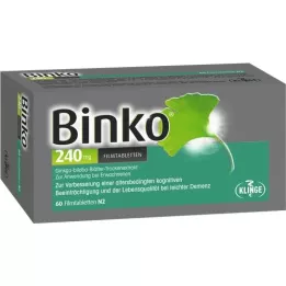 BINKO 240 mg Comprimés pelliculés, 60 comprimés