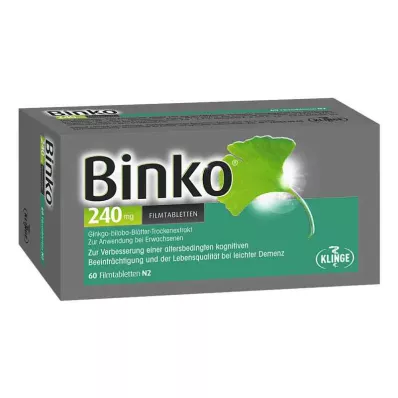 Binko 240 mg (60 pièces) Binko 240 mg (60 pièces)