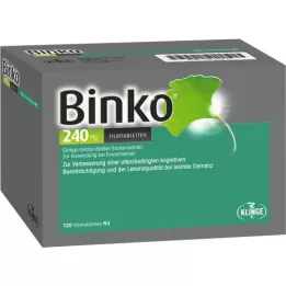 BINKO 240 mg Comprimés pelliculés, 120 pc