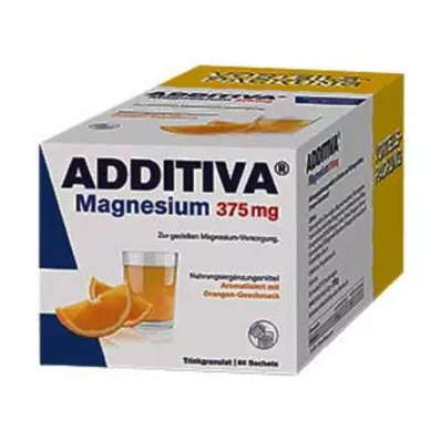 Additiva Magnésium 375 mg Granulés Orange, 60 pc