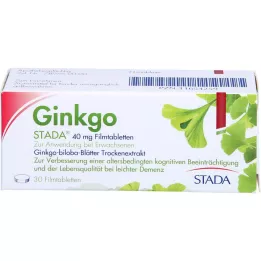 GINKGO STADA 40 mg Comprimés pelliculés, 30 pc