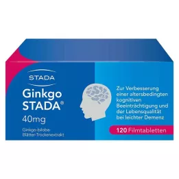 GINKGO STADA 40 mg Comprimés pelliculés, 120 pc