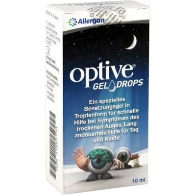 OPTIVE Gel Drops pour les yeux, 10 ml