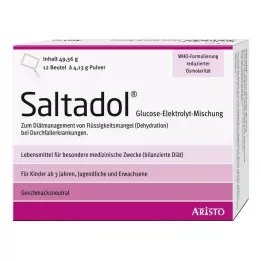 SALTADOL Electrolyte Plv.pour la fabrication dune solution buvable, 12 pces