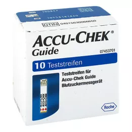 ACCU-CHEK Bandelettes de test Guide, 1X10 pc