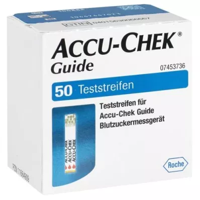 ACCU-CHEK Bandelettes de test Guide, 1X50 pc