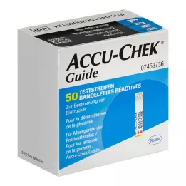 ACCU-CHEK Bandelettes de test Guide, 1X50 pc