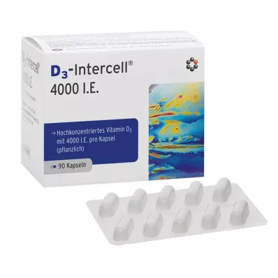 Capsules D3-Intercell 4 000 UI, 90 pc Capsules D3-Intercell 4 000 UI, 90 pc