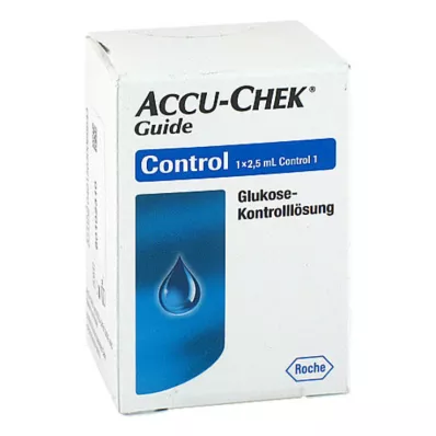 Solution de contrôle Accu Chek Guide, 1X2,5 ml Solution de contrôle Accu Chek Guide, 1X2,5 ml
