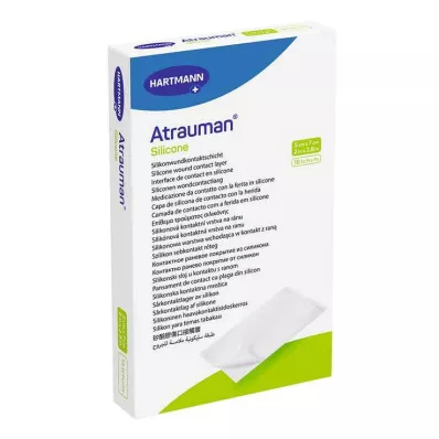 ATRAUMAN Compresses Silicone stériles 5x7 cm, 10 pces