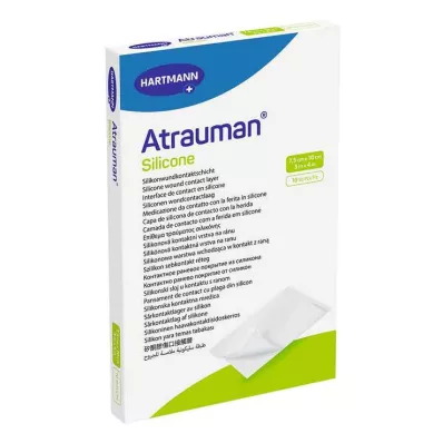 ATRAUMAN Compresses Silicone stériles 7,5x10 cm, 10 pces