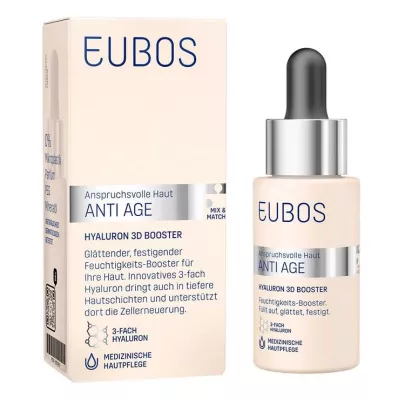 Eubos Gel Booster 3D Hyaluronique Anti-Âge, 30 ml