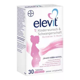 ELEVIT 1 Désir denfant &amp; Comprimés pour la grossesse, 30 pces