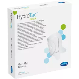 HYDROTAC Pansement mousse comfort sacral 18x18 cm stérile, 10 pces