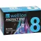 WELLION PROTECT PRO Aiguilles de stylo de sécurité 30 G 8 mm, 100 pièces