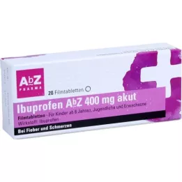 IBUPROFEN AbZ 400 mg akut comprimés pelliculés, 20 pc
