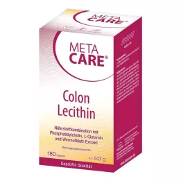 META-CARE Gélules de lécithine du côlon, 180 gélules
