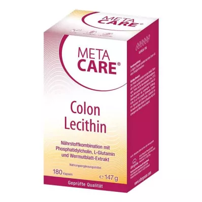 META-CARE Gélules de lécithine du côlon, 180 gélules META-CARE Gélules de lécithine du côlon, 180 gélules