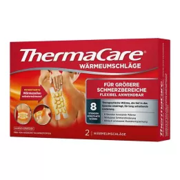 THERMACARE pour les zones de douleur plus importantes, 2 pièces