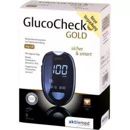 GLUCOCHECK GOLD Set lecteur de glycémie mg/dl, 1 pc