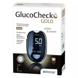 GLUCOCHECK GOLD Set lecteur de glycémie mmol/l, 1 pc