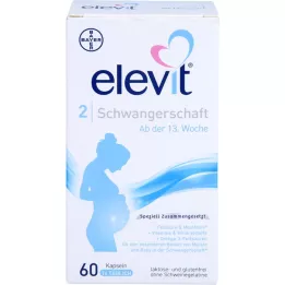 ELEVIT 2 capsules molles pour femmes enceintes, 60 capsules