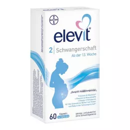 ELEVIT 2 capsules molles pour femmes enceintes, 60 capsules