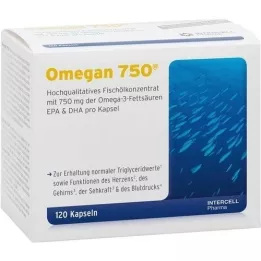 OMEGAN 750 capsules molles, 120 unités